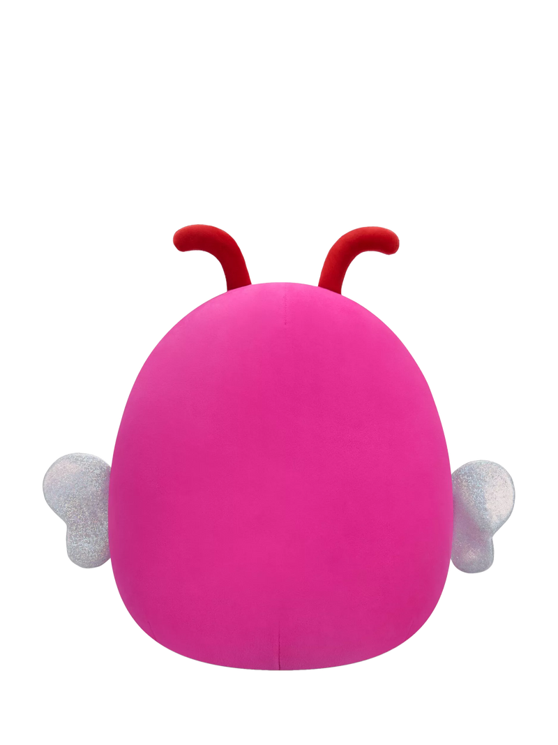 Squishmallows Mara hot pink bee plush 12 inches, imported from the UK