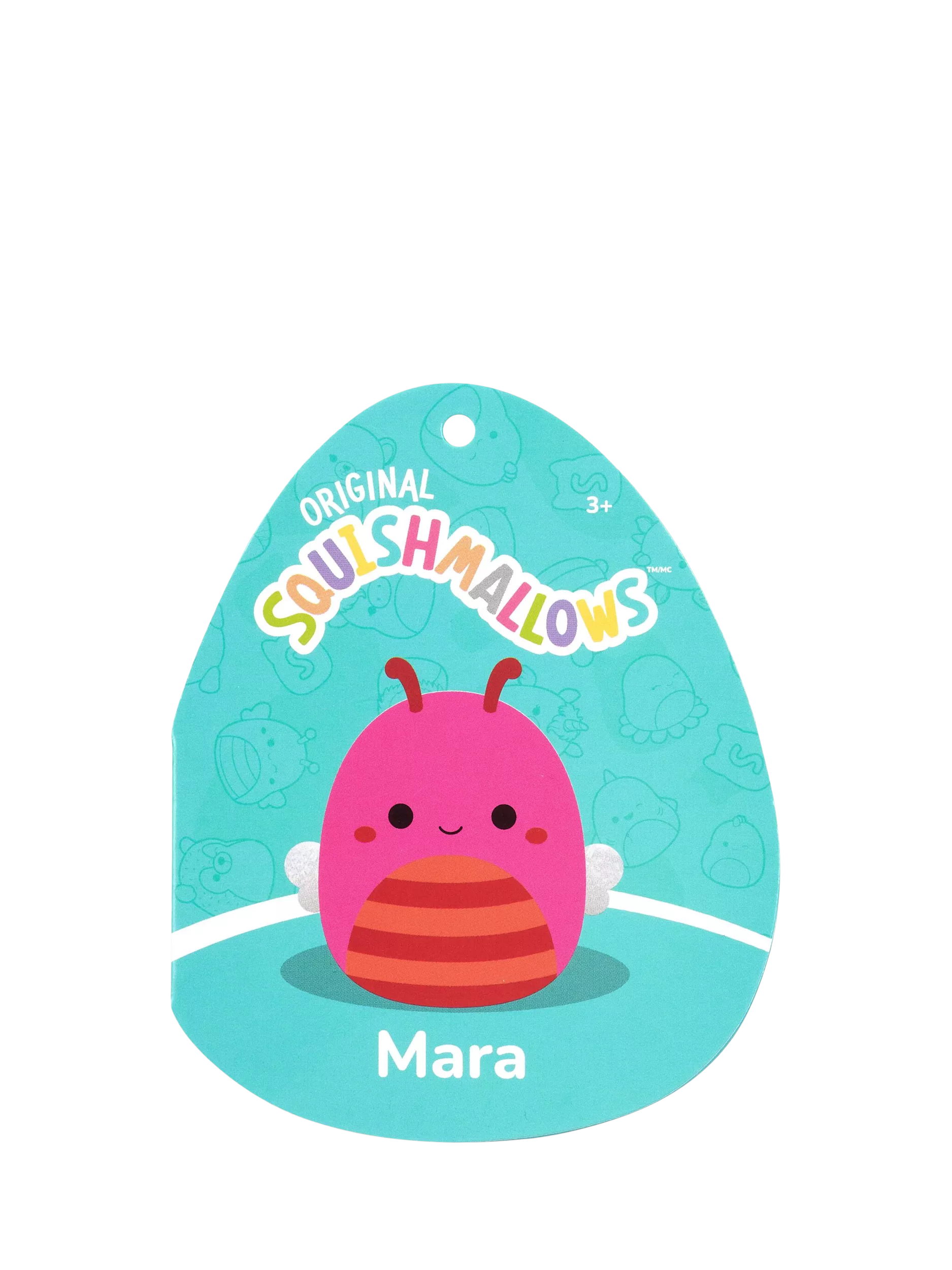 Squishmallows Mara hot pink bee plush 12 inches, imported from the UK