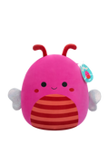 Squishmallows Mara hot pink bee plush 12 inches, imported from the UK
