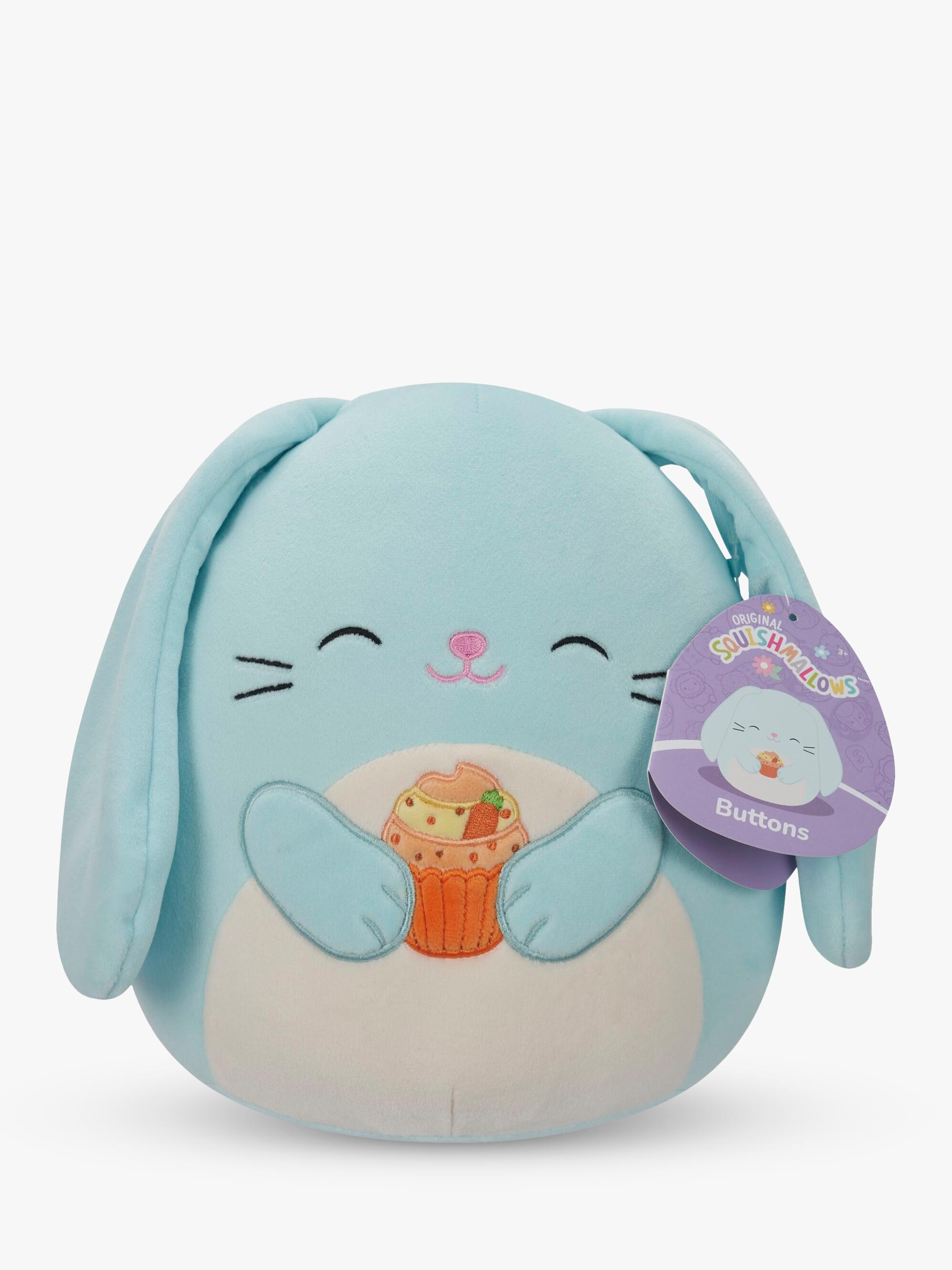 Squishmallows Buttons Blue Bunny 7.5 inch plush, UK version