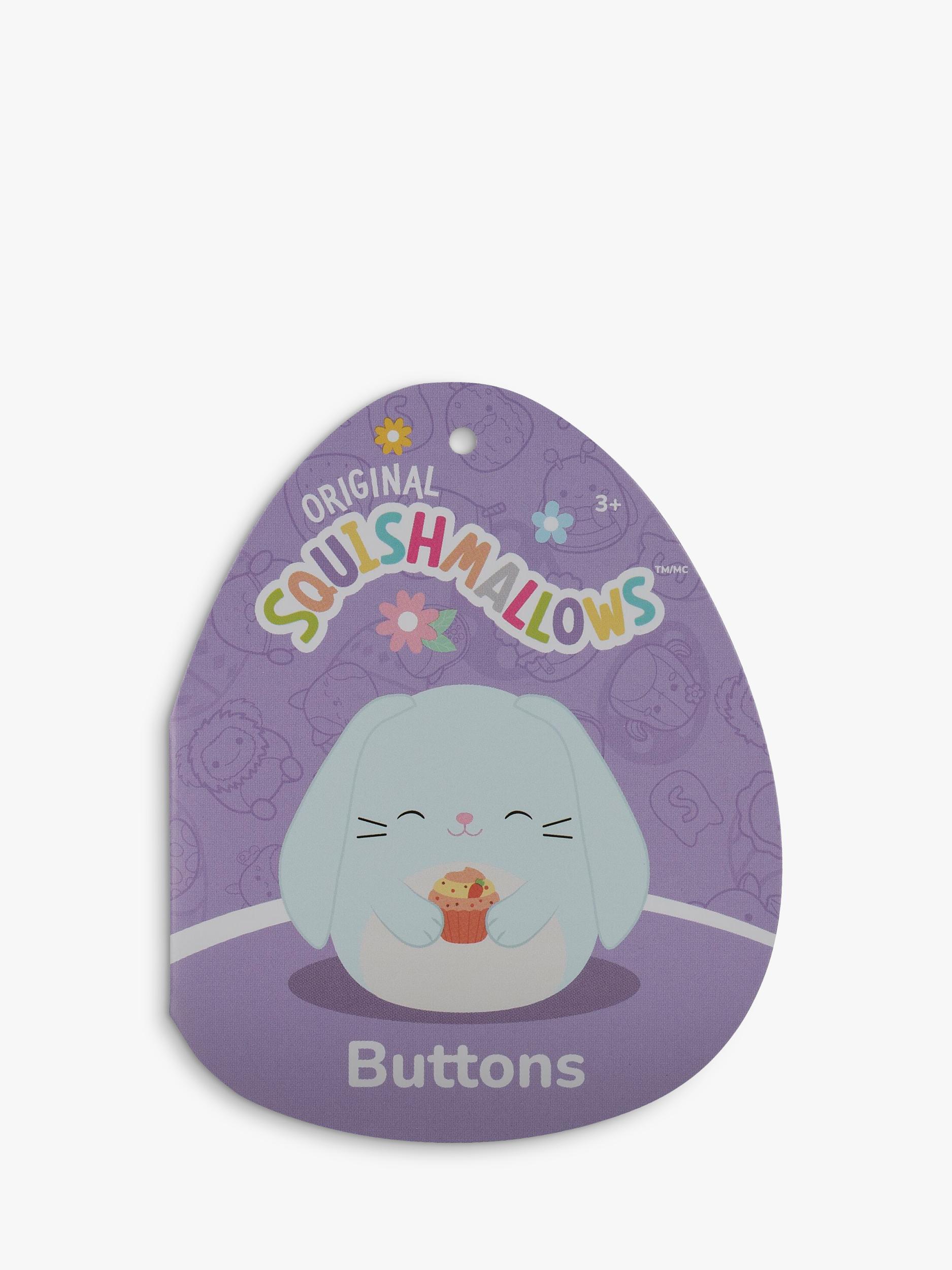 Squishmallows Buttons Blue Bunny 7.5 inch plush, UK version