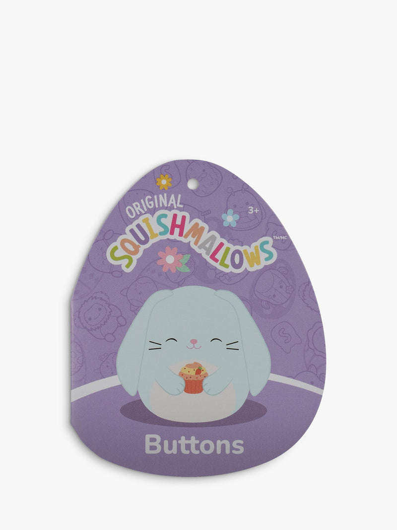 Squishmallows Buttons Blue Bunny 7.5 inch plush, UK version