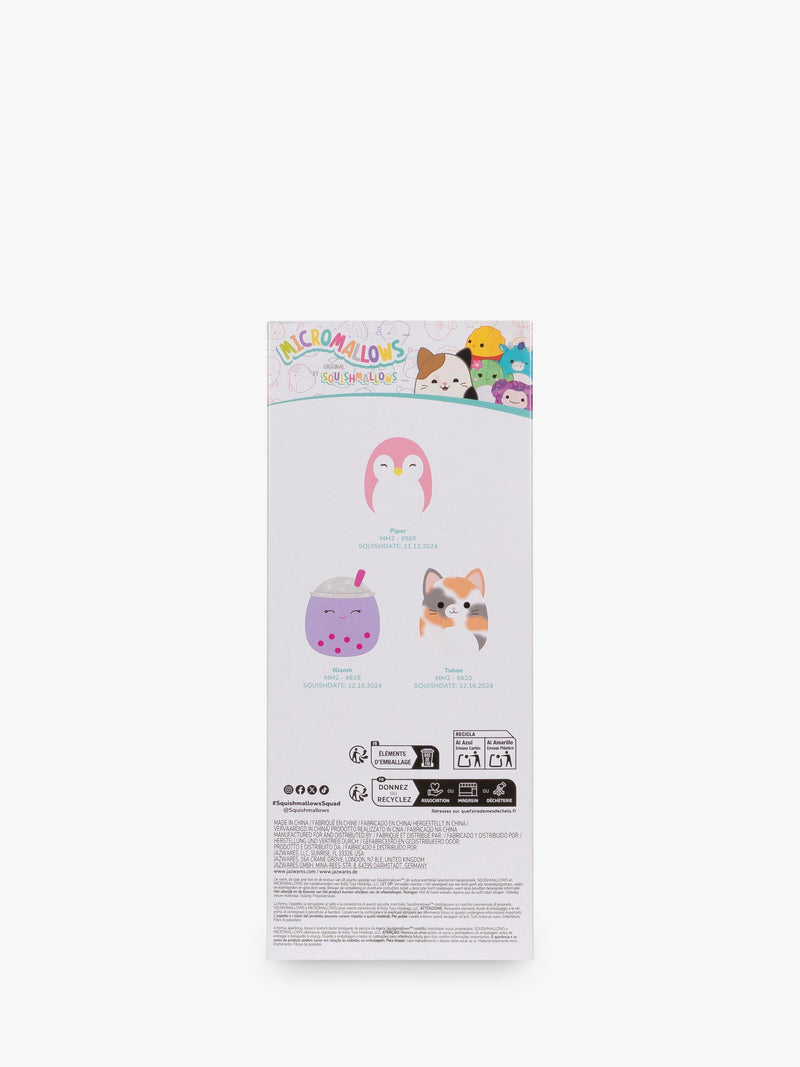 Micromallows plush 3-pack 2.5 inch Piper, Niamh, Tahoe, UK version