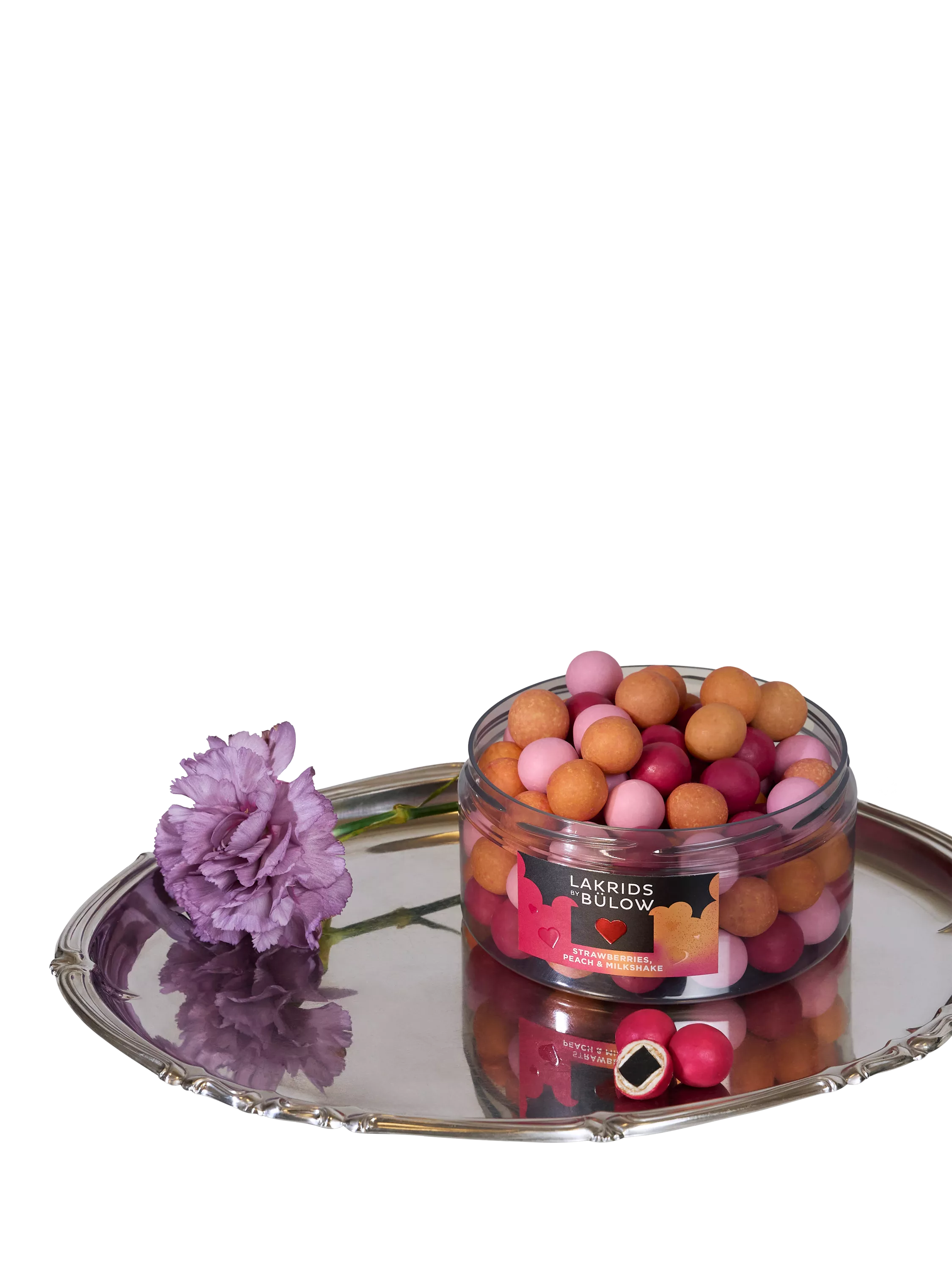 Lakrids by Bülow chocolate coated liquorice Mixed Love 515g, imported from the UK