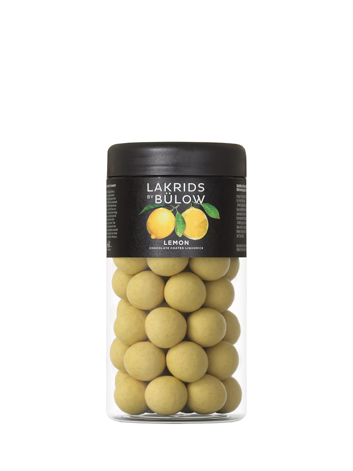 LAKRIDS BY BÜLOW lemon chocolate coated liquorice 270g, UK version