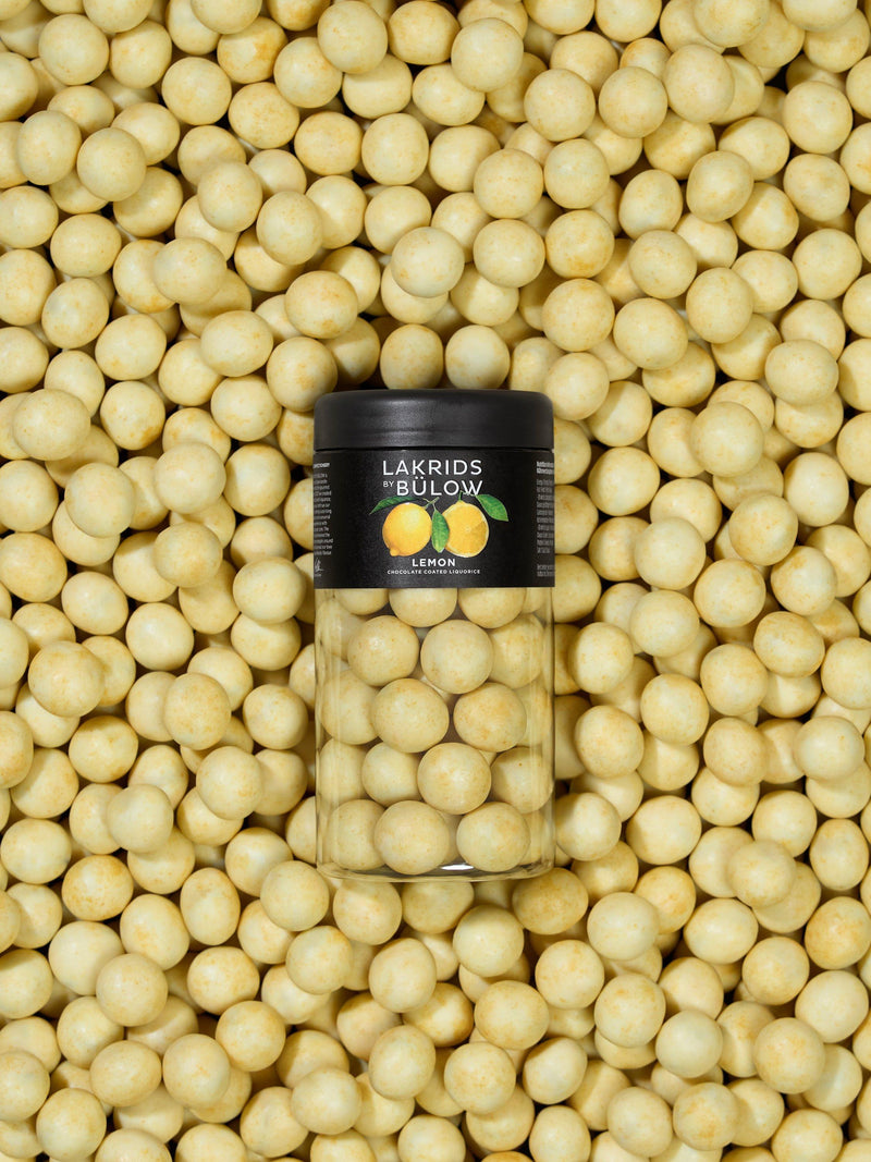 LAKRIDS BY BÜLOW lemon chocolate coated liquorice 270g, UK version