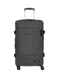 Eastpak Transit'r medium suitcase black denim (British brand)