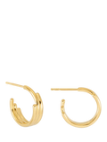 Rachel Jackson London Small Evolve Hoop Earrings, Gold