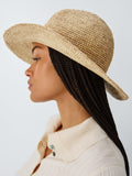 John Lewis raffia fedora hat natural, UK version