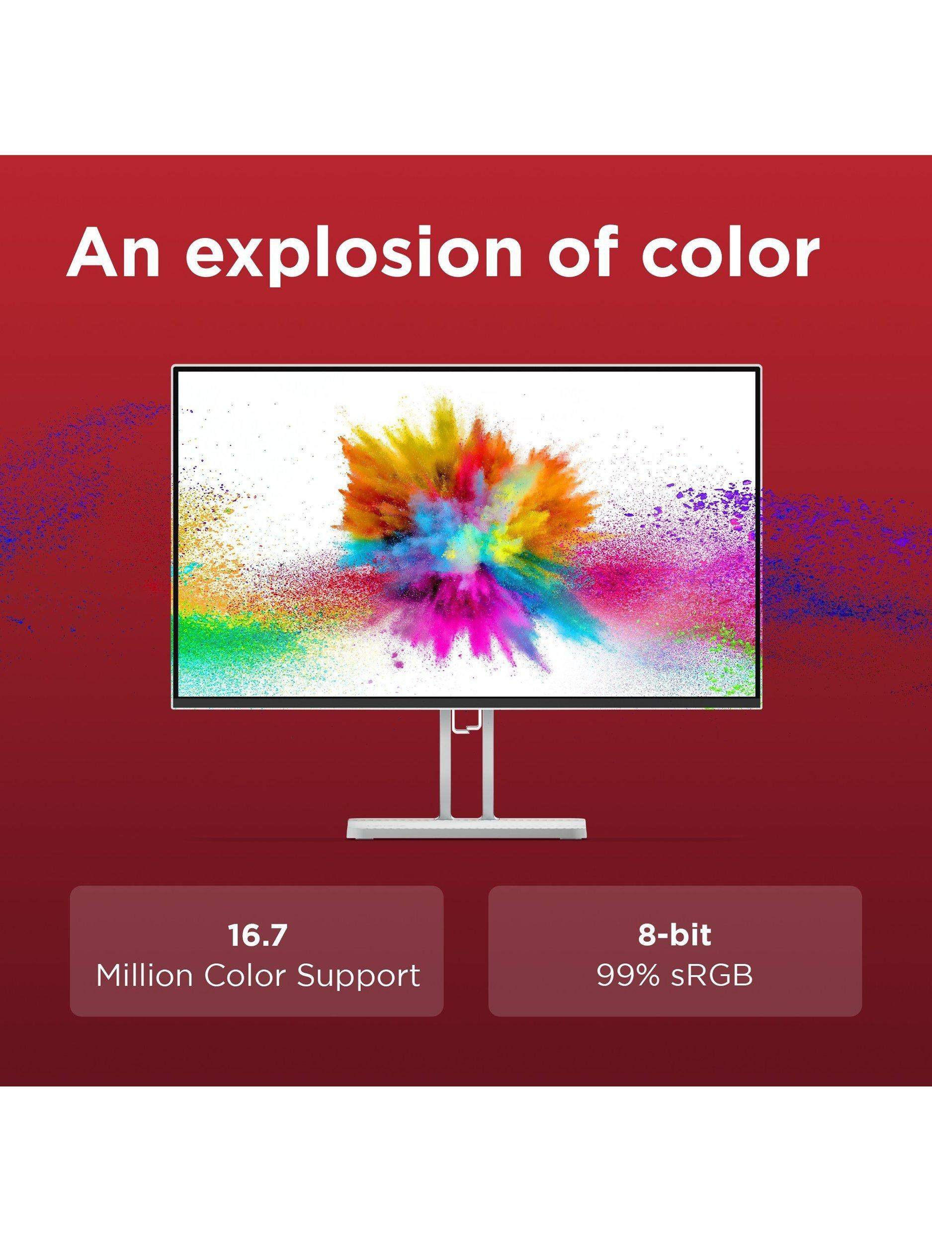 Lenovo L24-4C Cloud Grey 23.8-inch monitor - British product