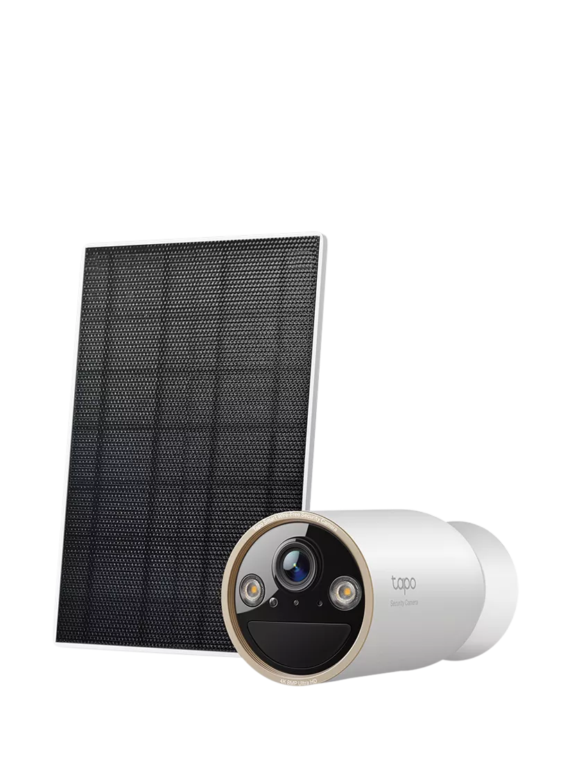 TP-Link Tapo C460 outdoor security camera with solar panel, imported from the UK