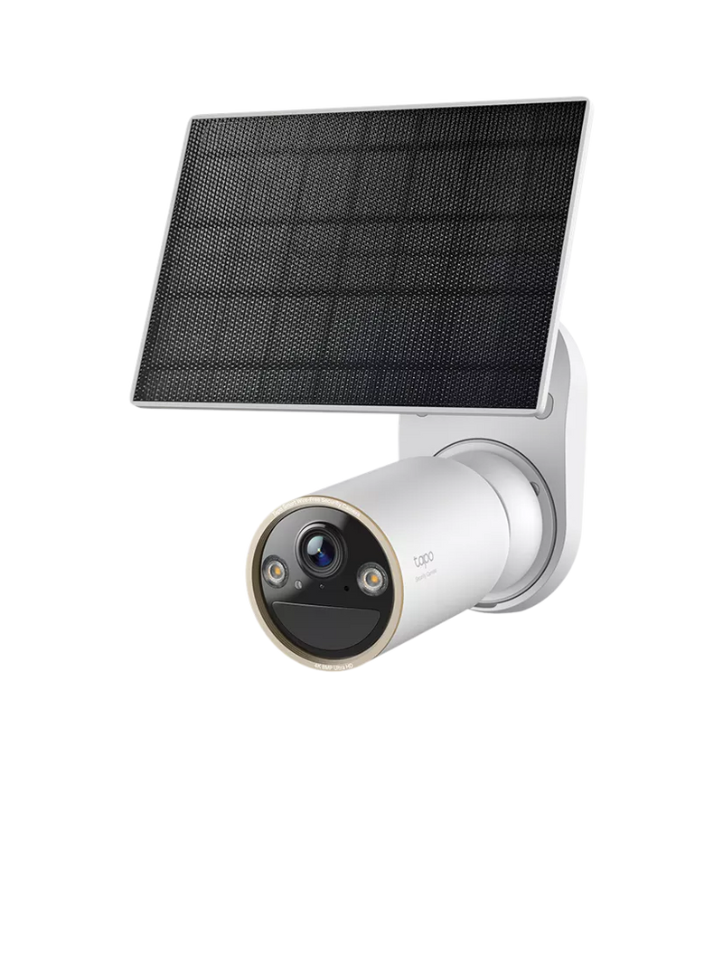 TP-Link Tapo C460 outdoor security camera with solar panel, imported from the UK