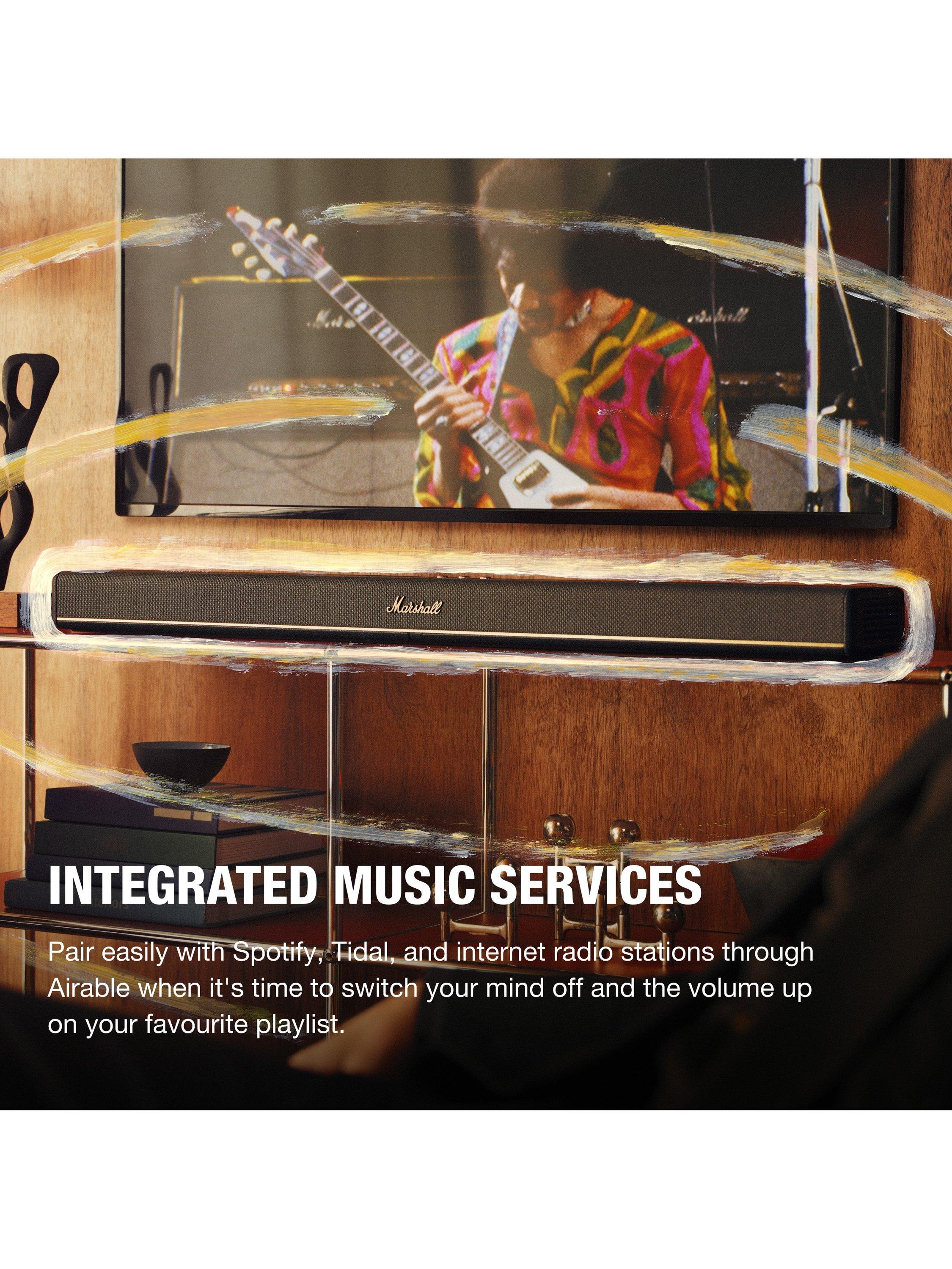 Marshall Heston 120 soundbar black - British product