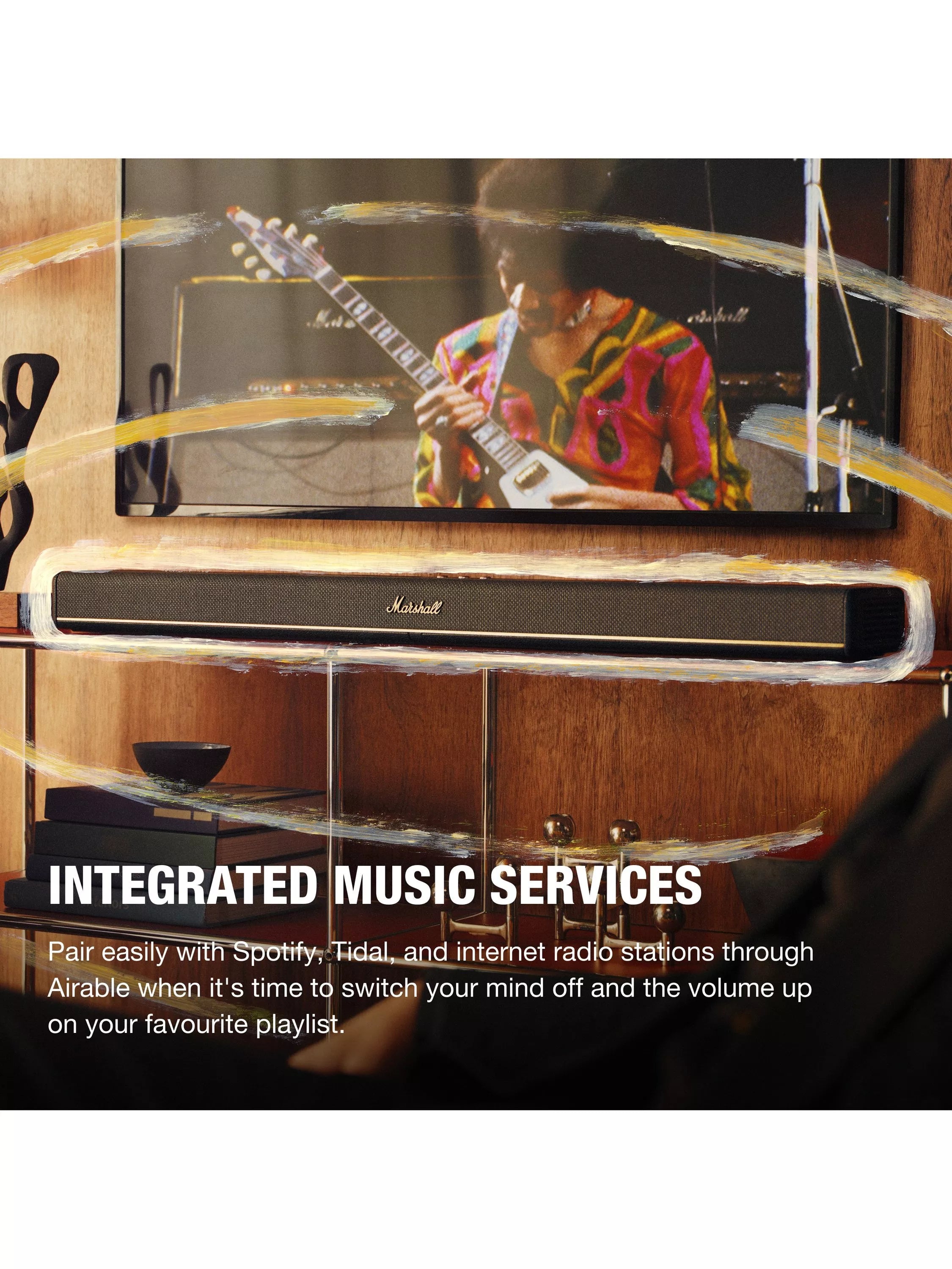 Marshall Heston 120 soundbar black - British product