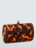 John Lewis Elle Clutch Bag tortoiseshell, imported from the UK
