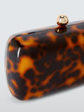 John Lewis Elle Clutch Bag tortoiseshell, imported from the UK