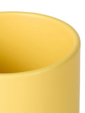 The Conran Shop base vase H25cm yellow earthenware - British product