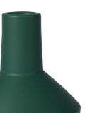 The Conran Shop sphere bottle earthenware vase green 18.5cm (British brand)
