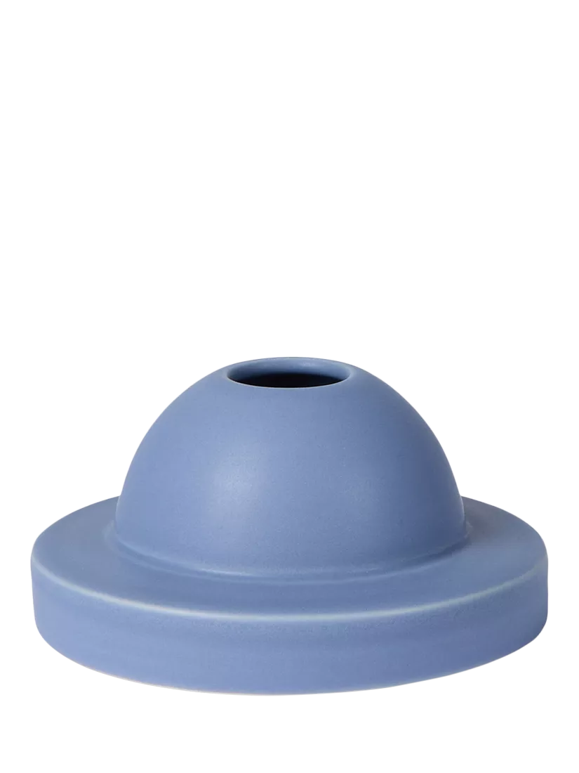 The Conran Shop Sunset Blue earthenware vase H6.5cm - British product