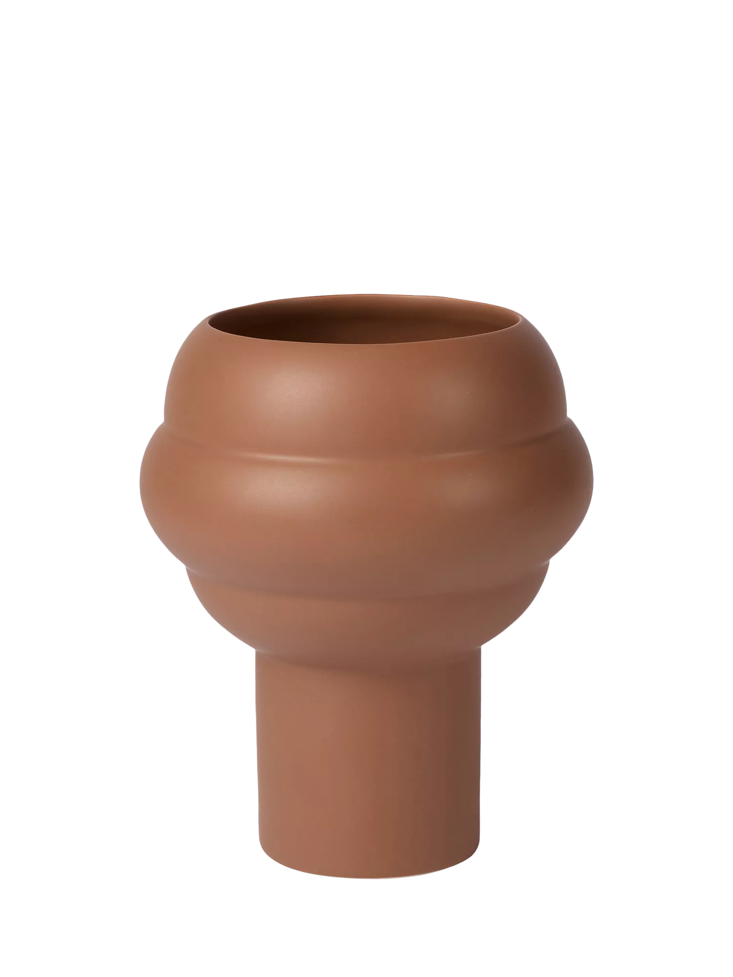Conran Shop Tree Earthenware Vase Cocoa 19.5cm (British brand)