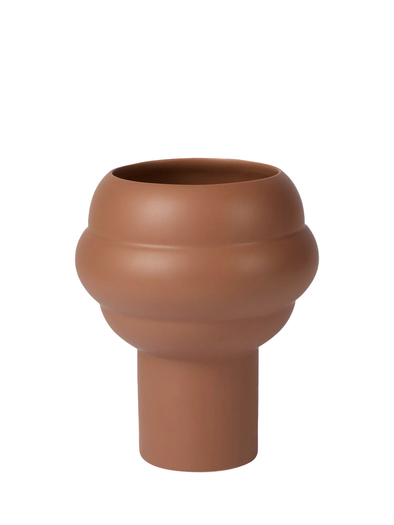 Conran Shop Tree Earthenware Vase Cocoa 19.5cm (British brand)