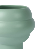 The Conran Shop tree earthenware vase H19.5cm sage green, imported from the UK