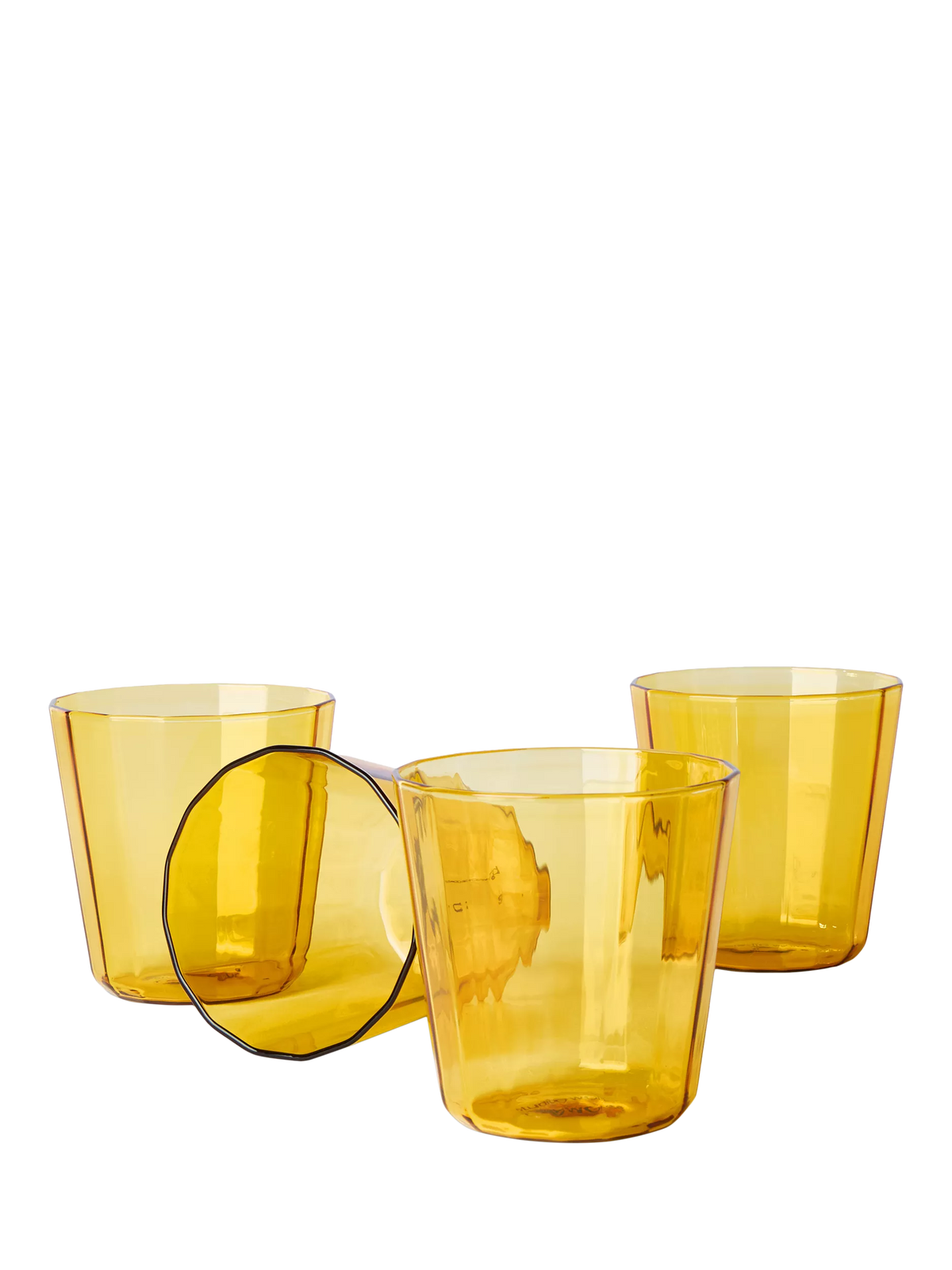 Conran Shop Fade amber glass tumbler set of 4 - British product