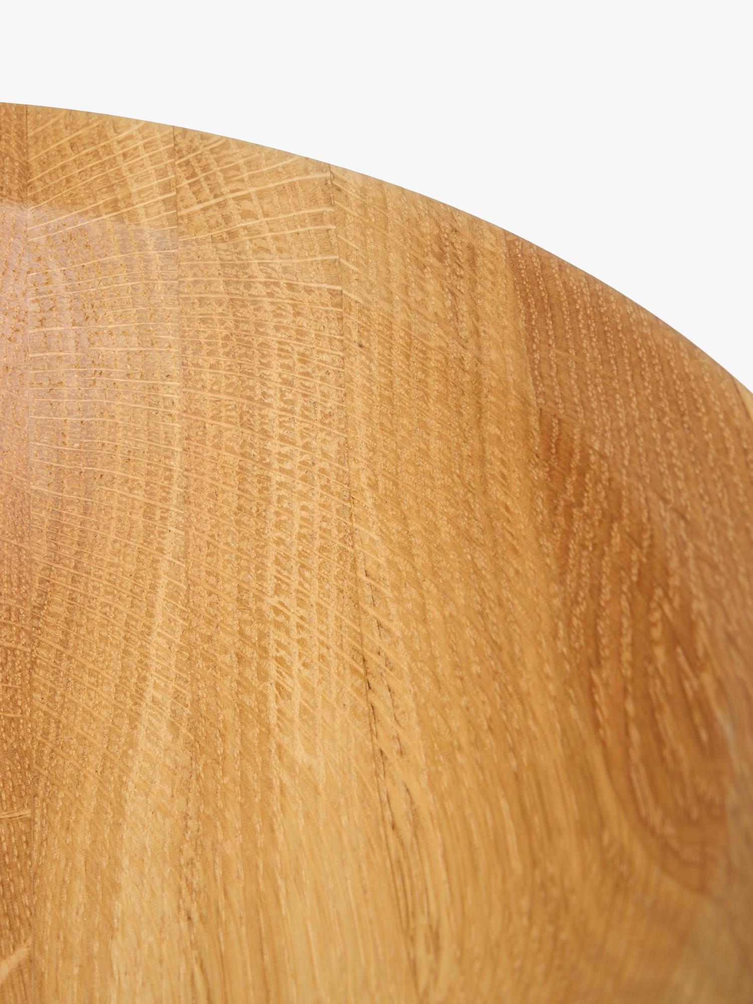 The Conran Shop Istria Bowl oak 27cm, imported from the UK