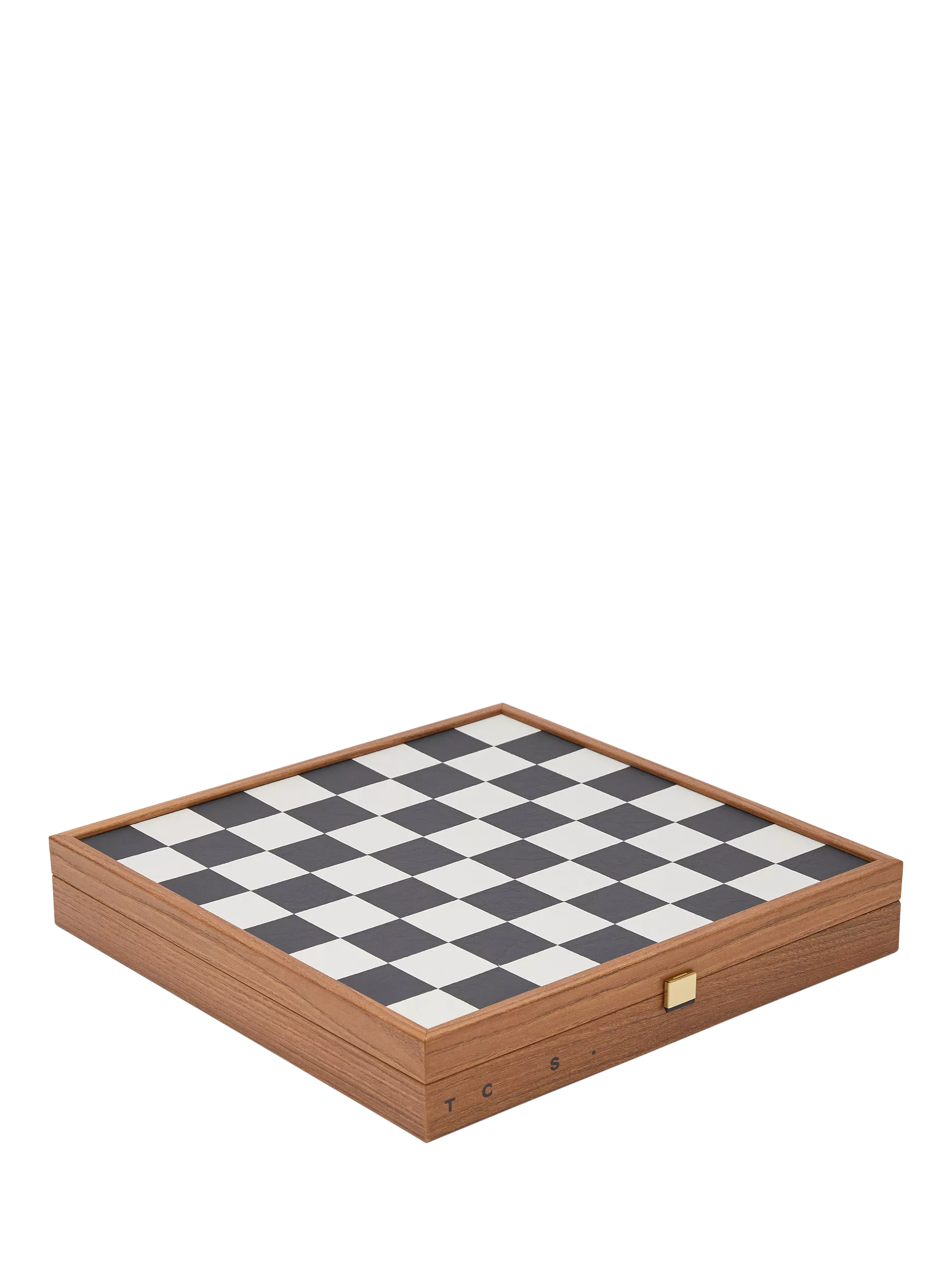 Conran Shop Milos wooden chess set black white - British product