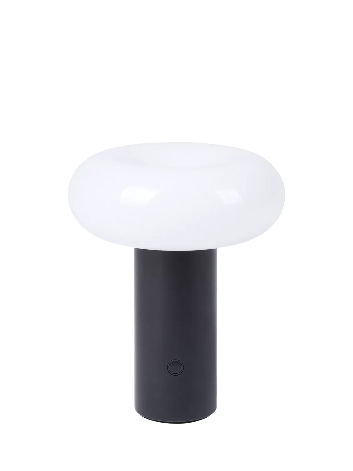 The Conran Shop Torus rechargeable portable table lamp black, UK version