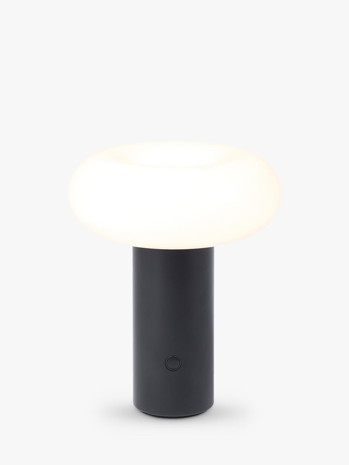 The Conran Shop Torus rechargeable portable table lamp black, UK version