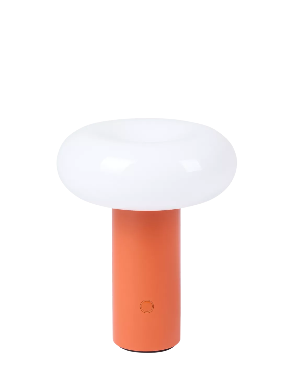 The Conran Shop portable table lamp orange (British brand)