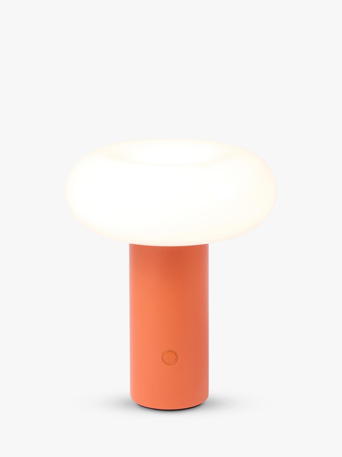 The Conran Shop portable table lamp orange (British brand)