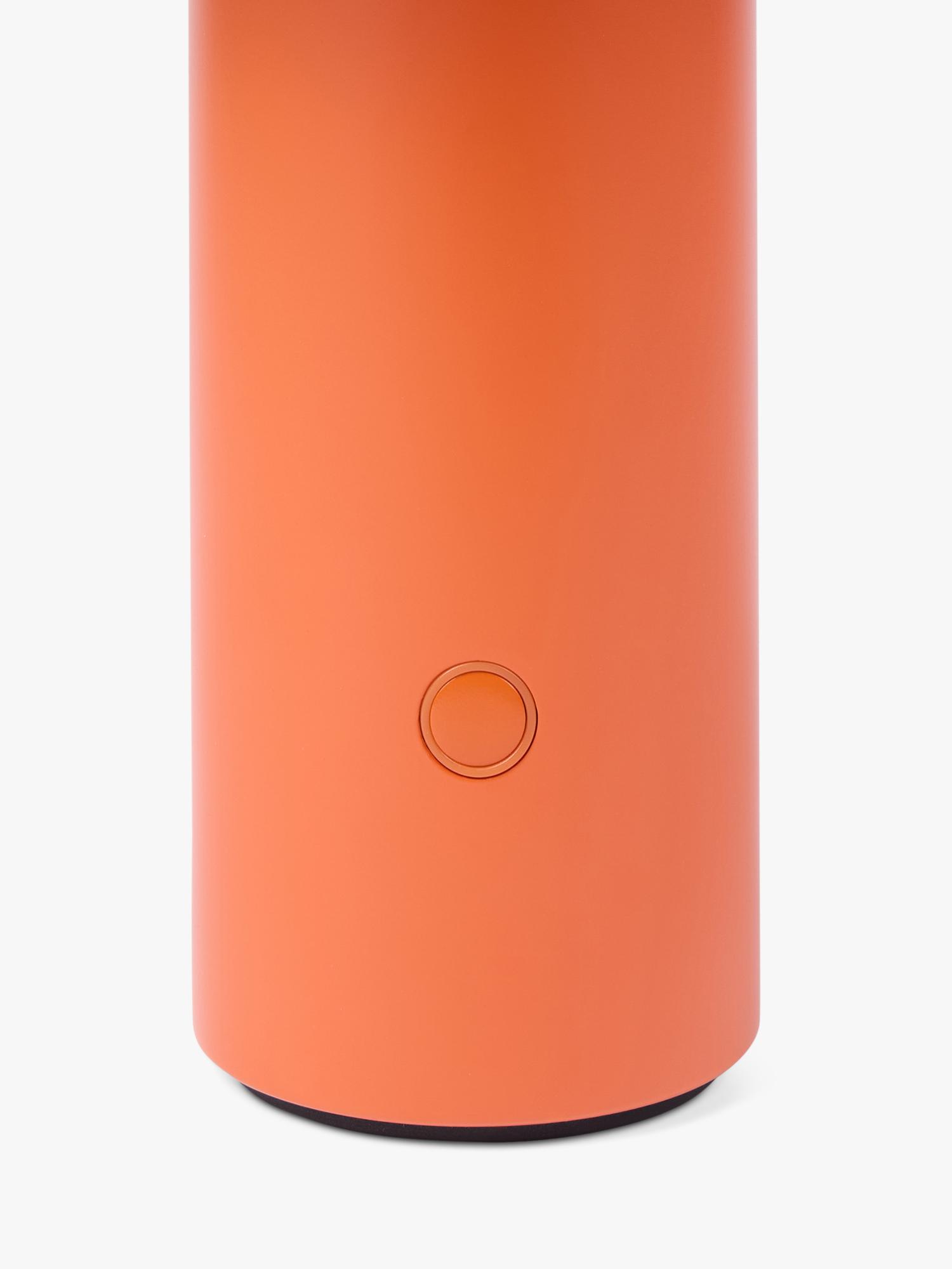 The Conran Shop portable table lamp orange (British brand)