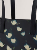 Ted Baker printed tote bag navy, UK version