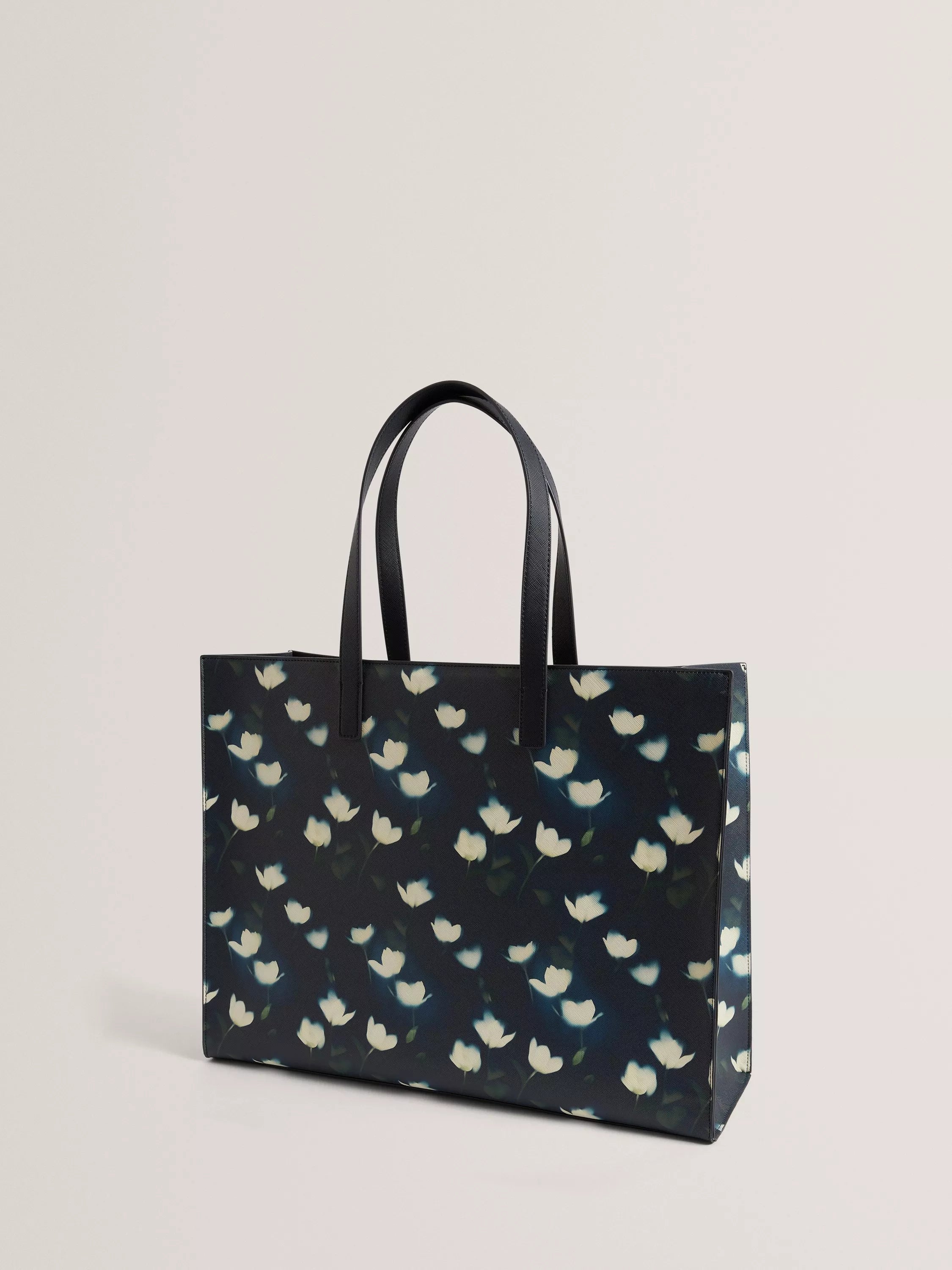 Ted Baker printed tote bag navy, UK version
