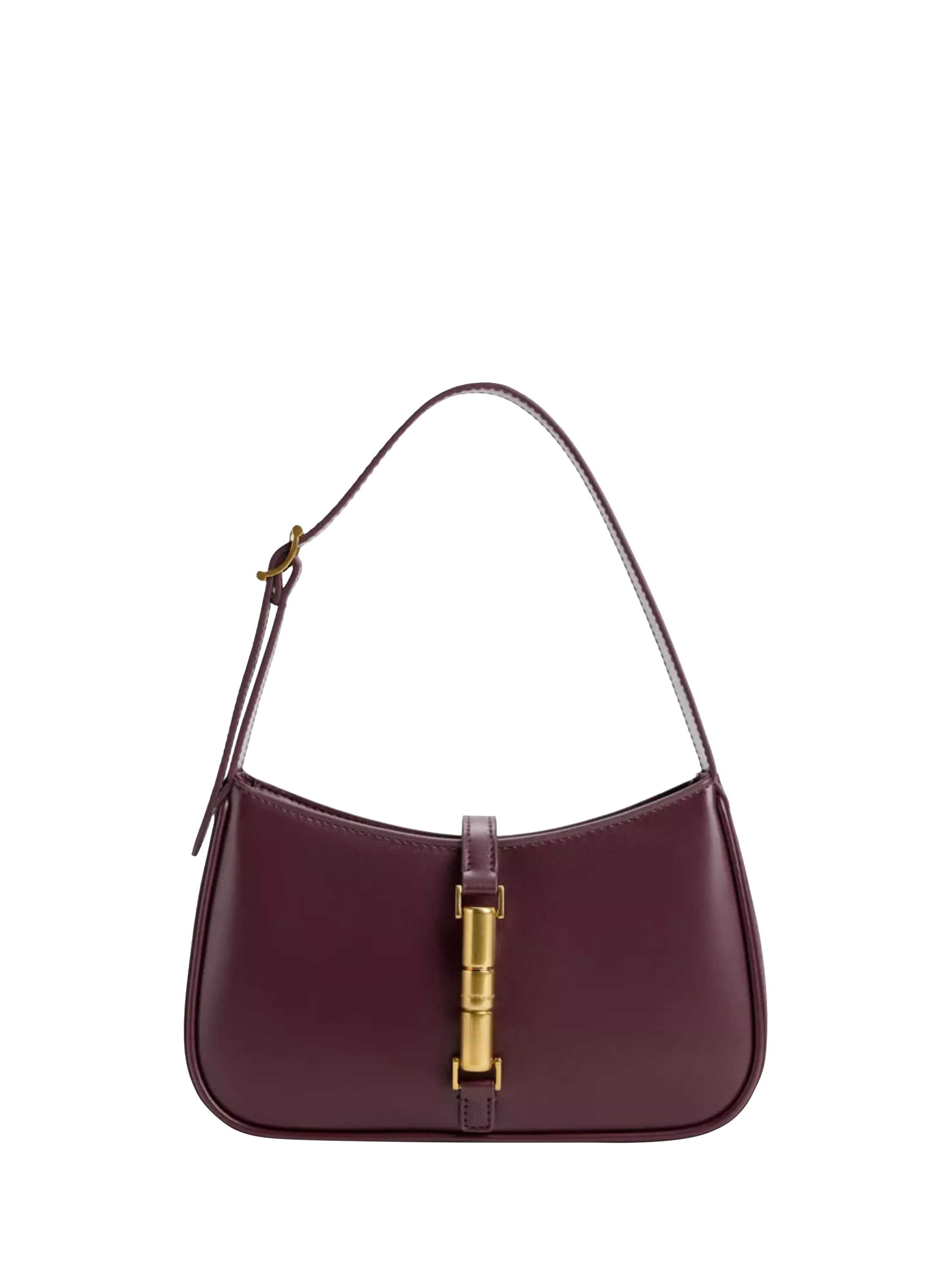 CHARLES & KEITH Cesia Shoulder Bag, Wineberry Red