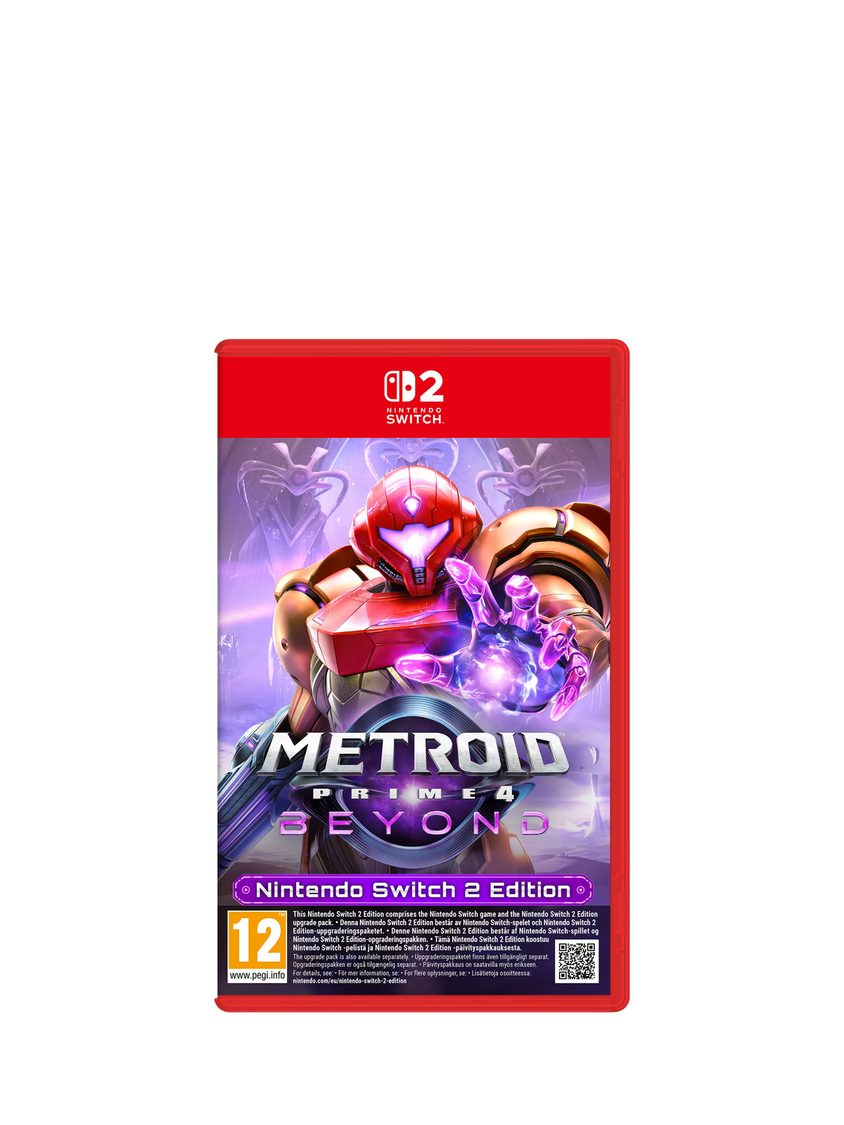 Nintendo Metroid Prime 4 Beyond Switch 2 video game - British product