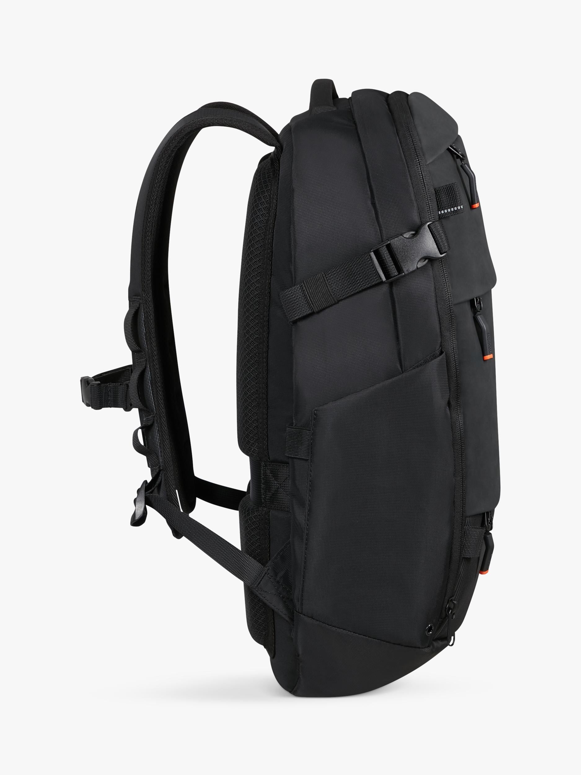 American Tourister PacePro 15-inch laptop backpack in flash black, UK version