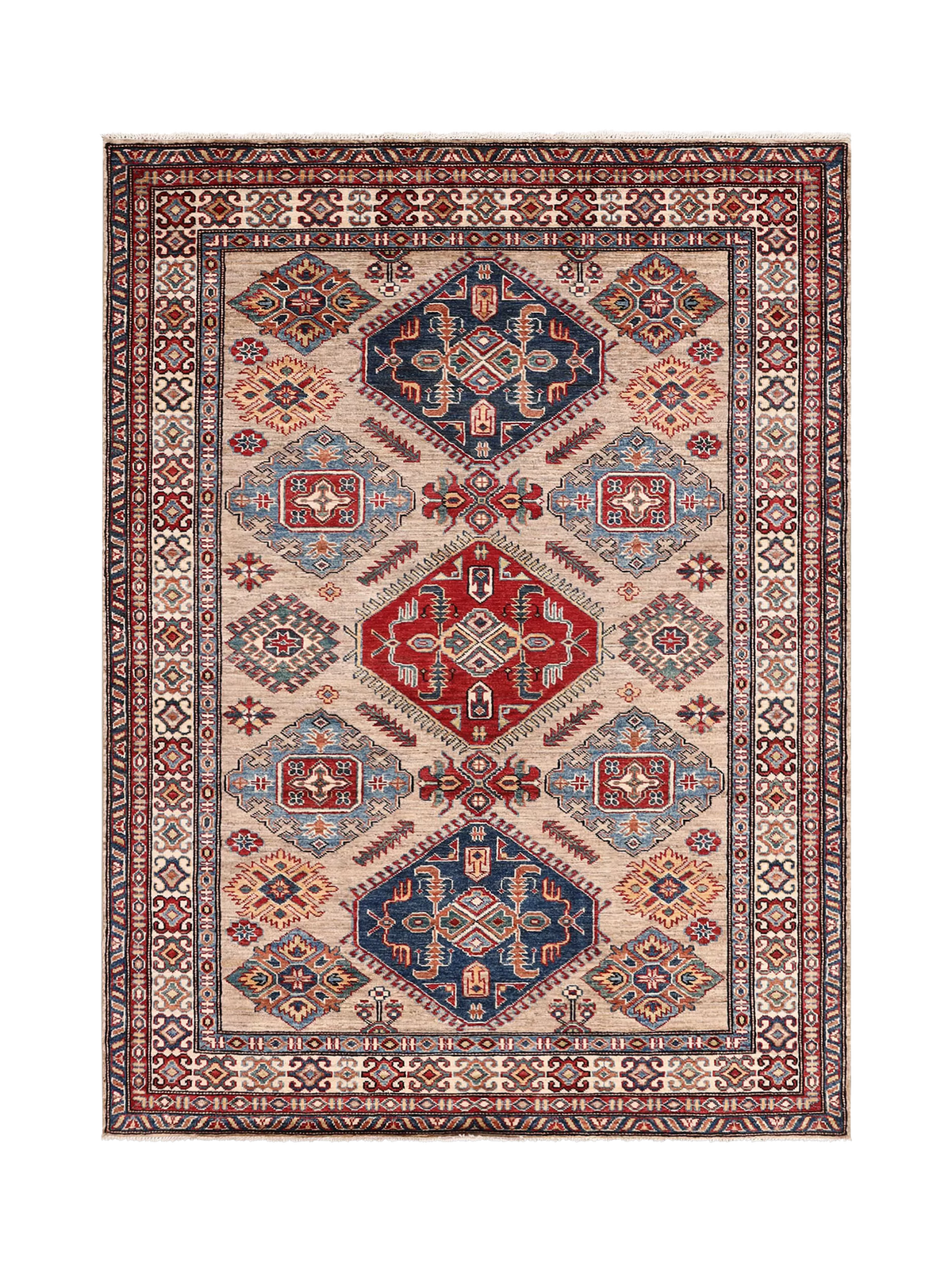 Gooch Oriental Kazak rug L206 x W152 cm, imported from the UK