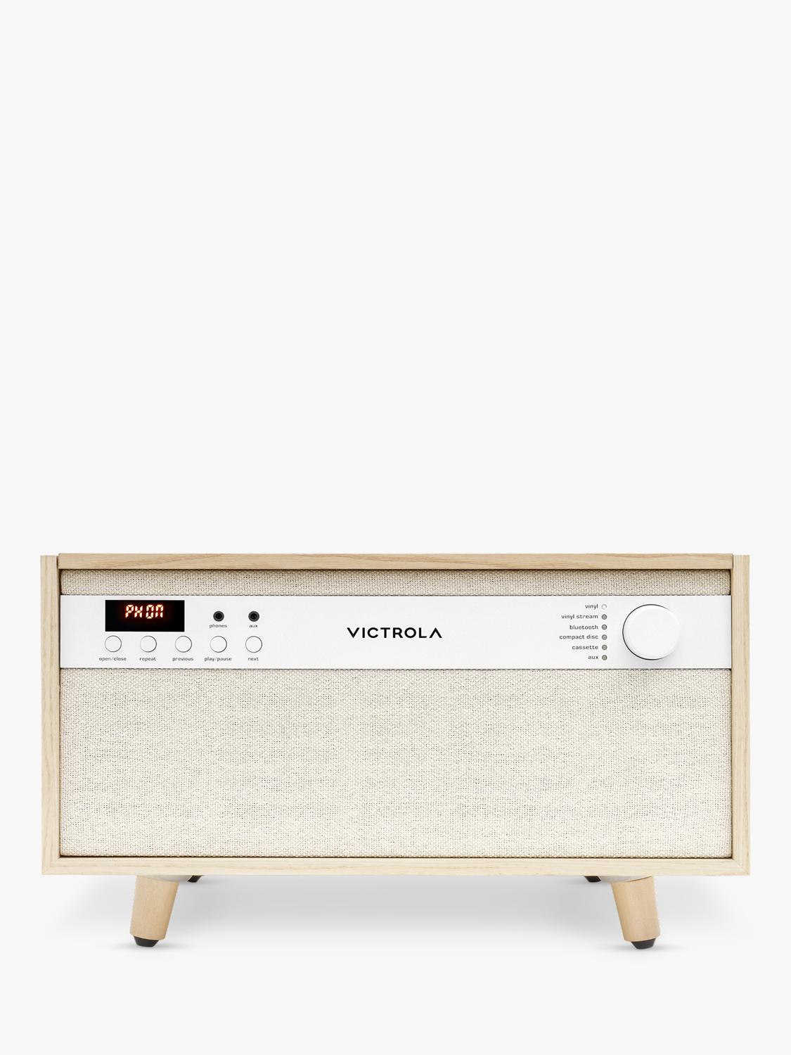 Victrola Century 6-in-1 music centre turntable natural, UK version