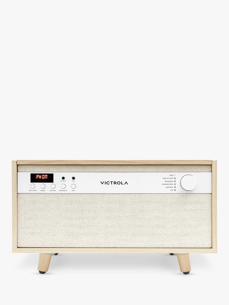 Victrola Century 6-in-1 music centre turntable natural, UK version