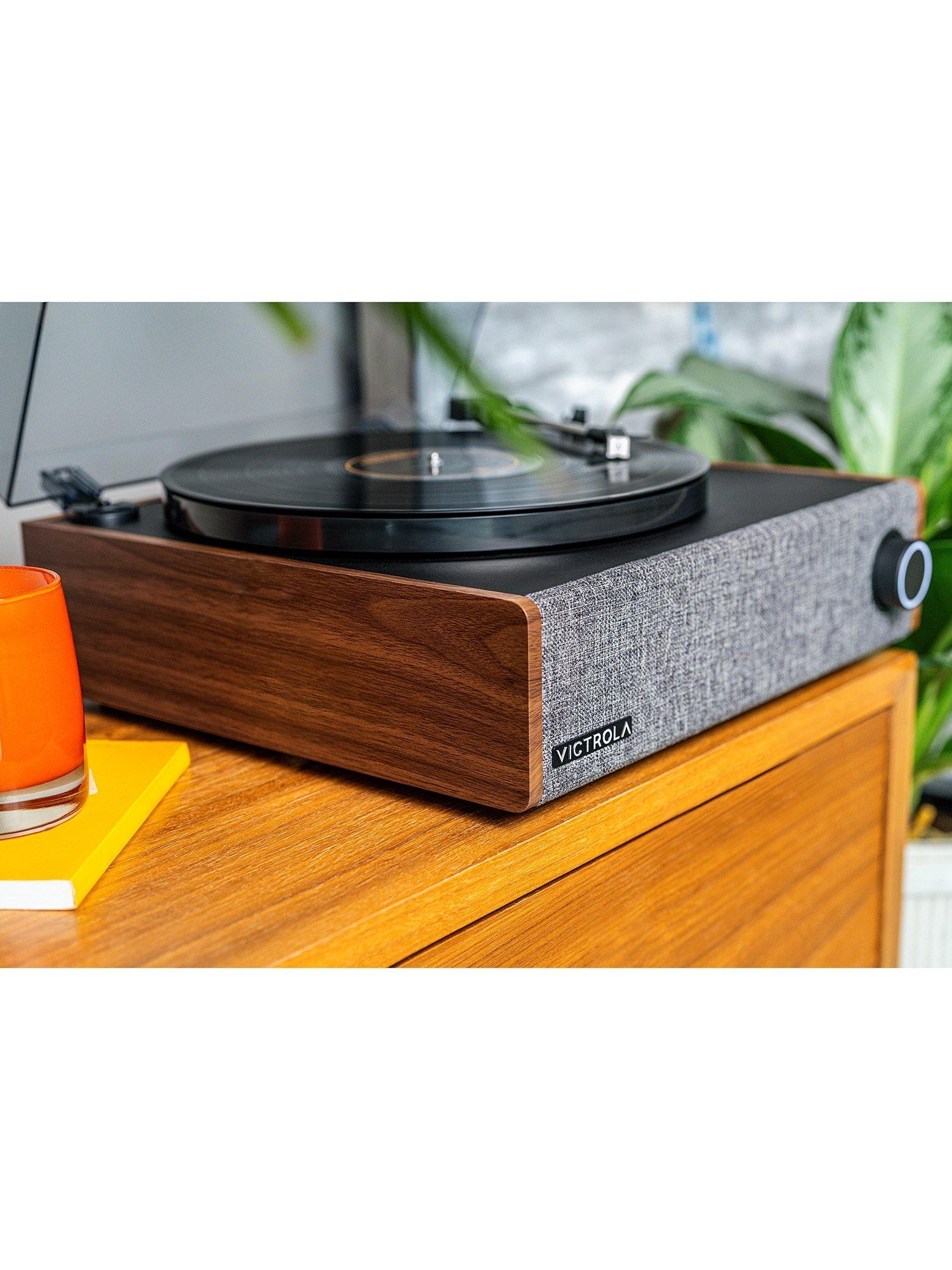 Victrola Eastwood LP bluetooth turntable in walnut (British brand)