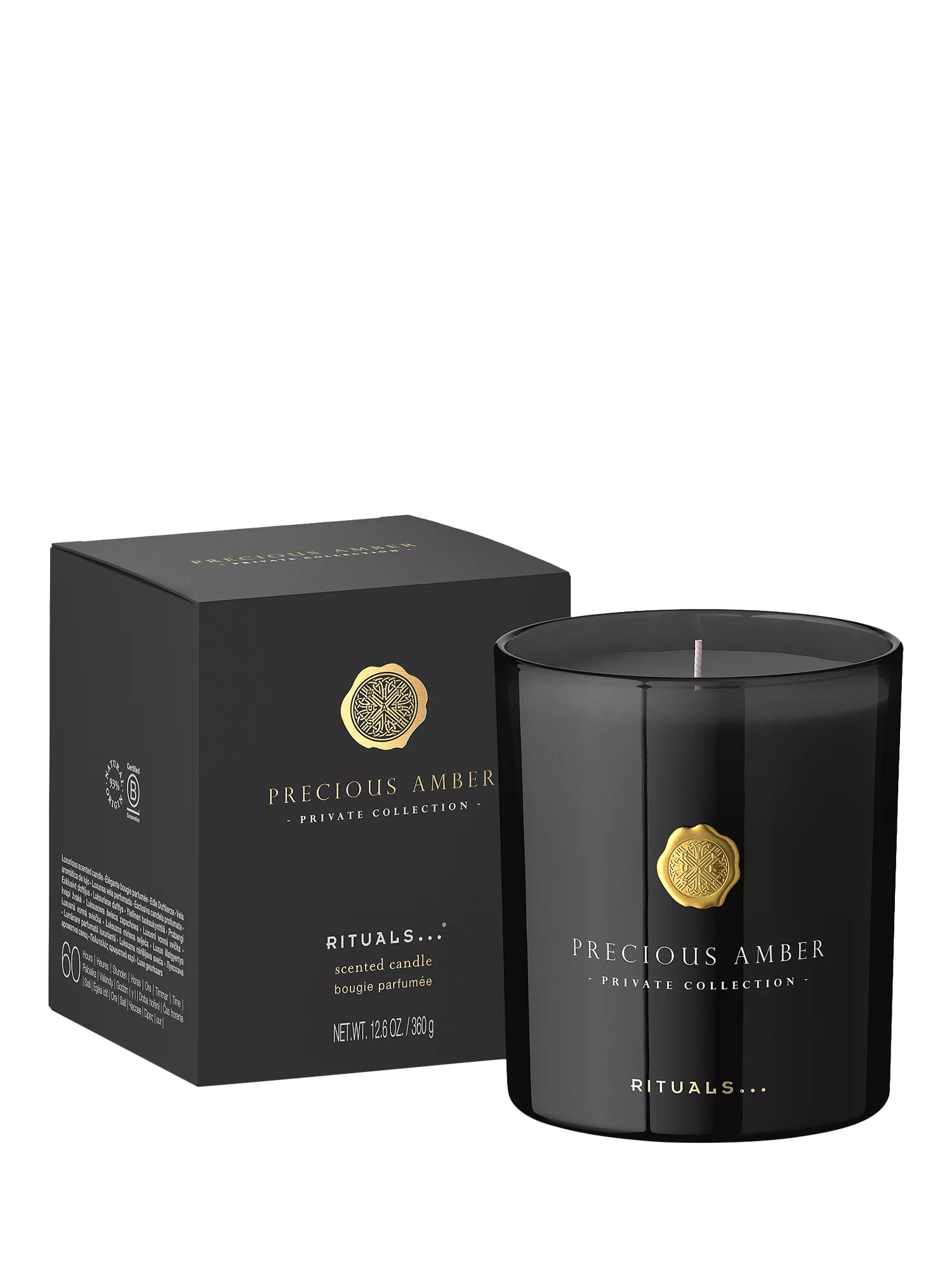Rituals Precious Amber scented candle 360g - British product