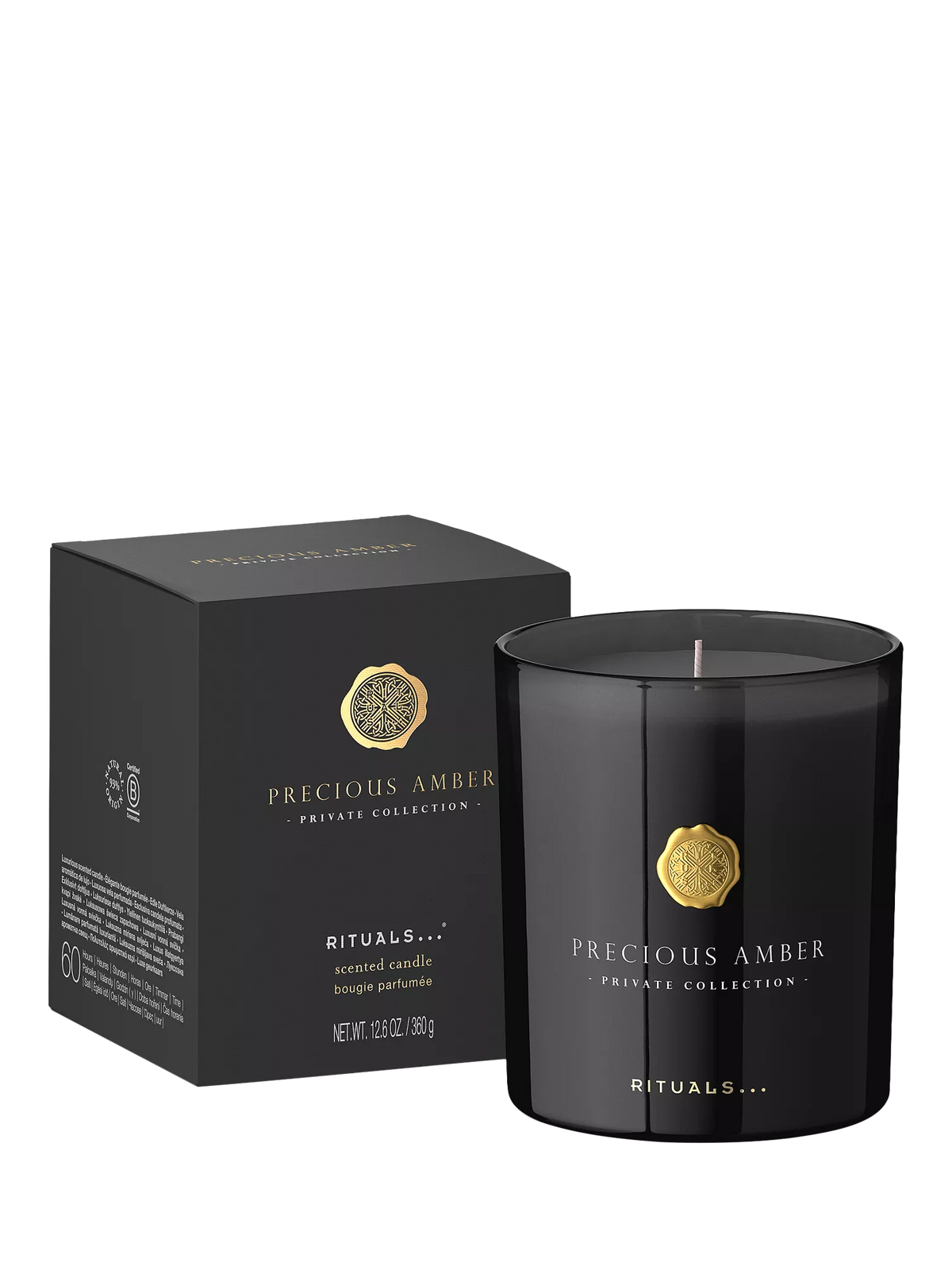 Rituals Precious Amber scented candle 360g - British product