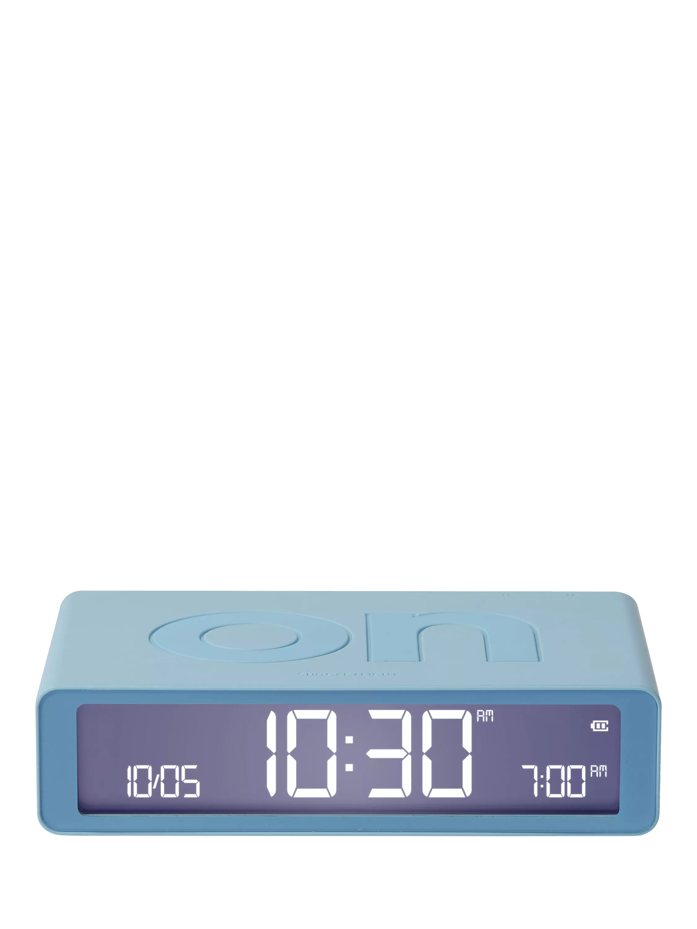 Lexon Flip Classic alarm clock, UK version