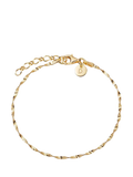 Daisy London Helix Twisted bracelet gold plated - British product