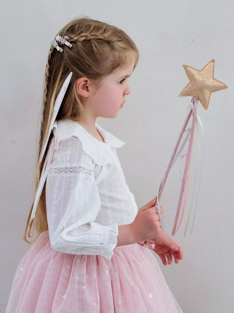Mimi & Lula kids' starry night wings pink, UK version