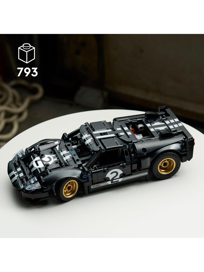 LEGO Technic 1966 Ford GT40 MKII model kit 793 pieces (British brand)