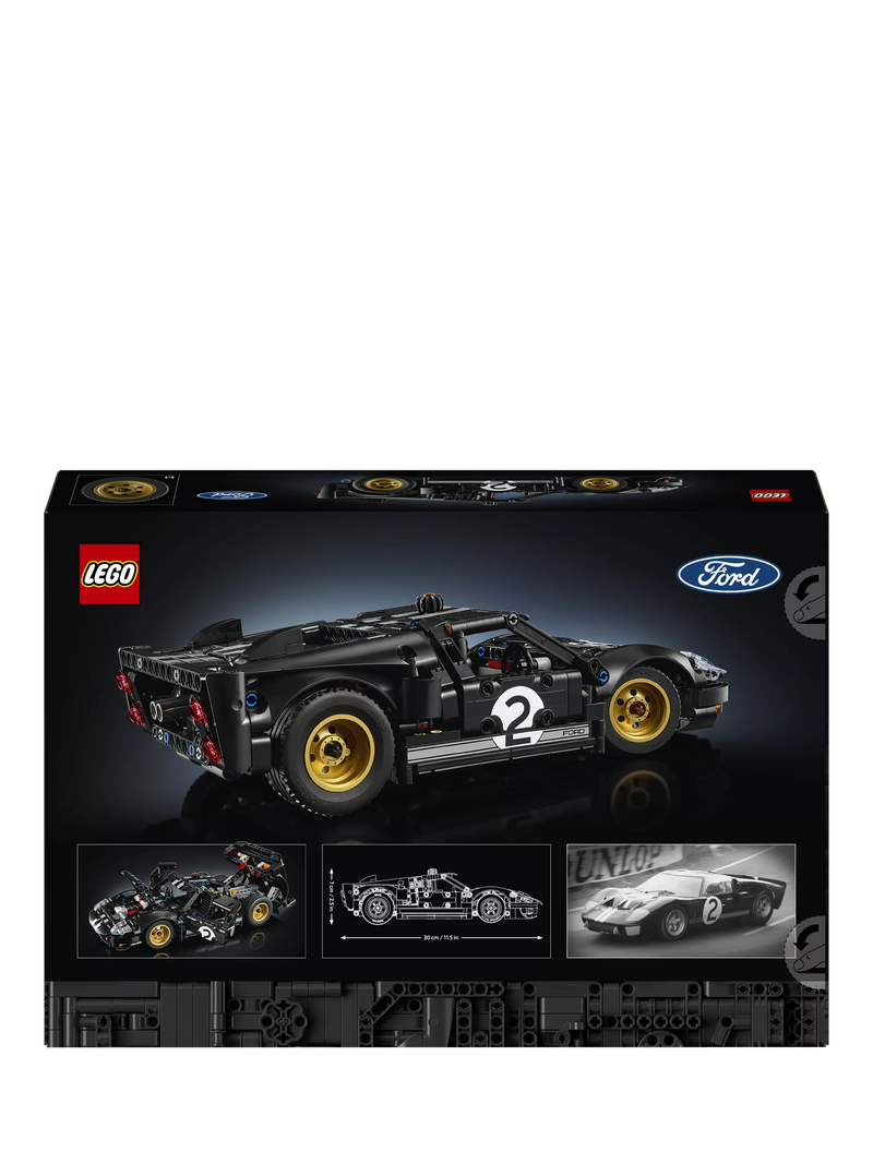 LEGO Technic 1966 Ford GT40 MKII model kit 793 pieces (British brand)